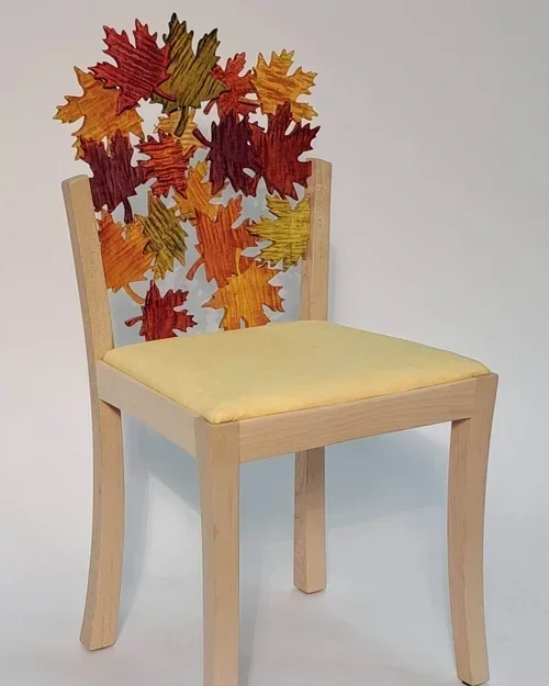 Autumn Leaves Side Chair