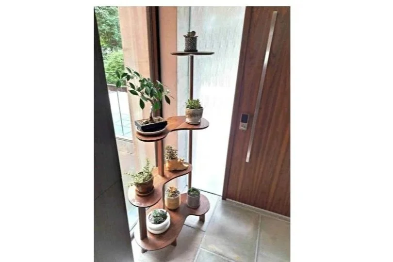 Mid-century Modern Plant Stands
