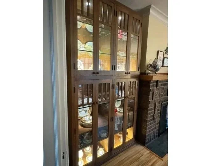 Arts and Crafts Display Cabinet