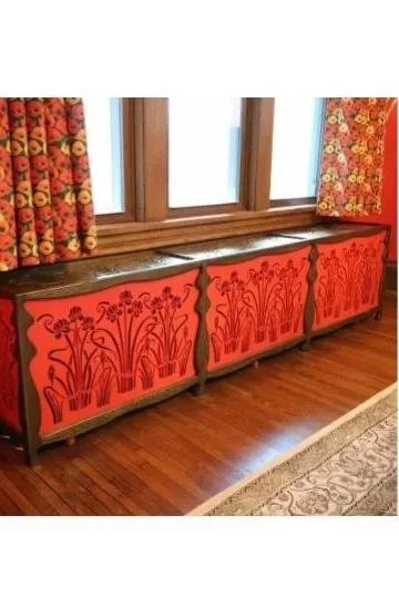 Art Nouveau Radiator Covers