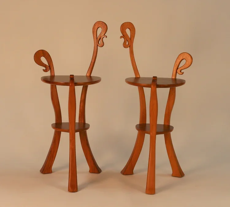 Art Nouveau Side Tables
