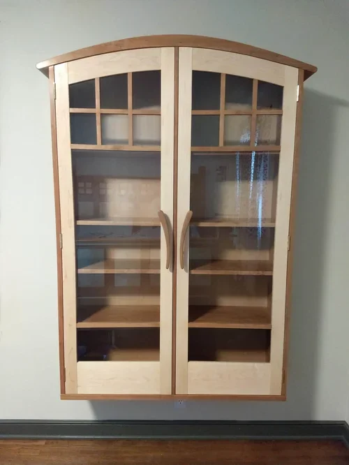 Glass Front Bookcase