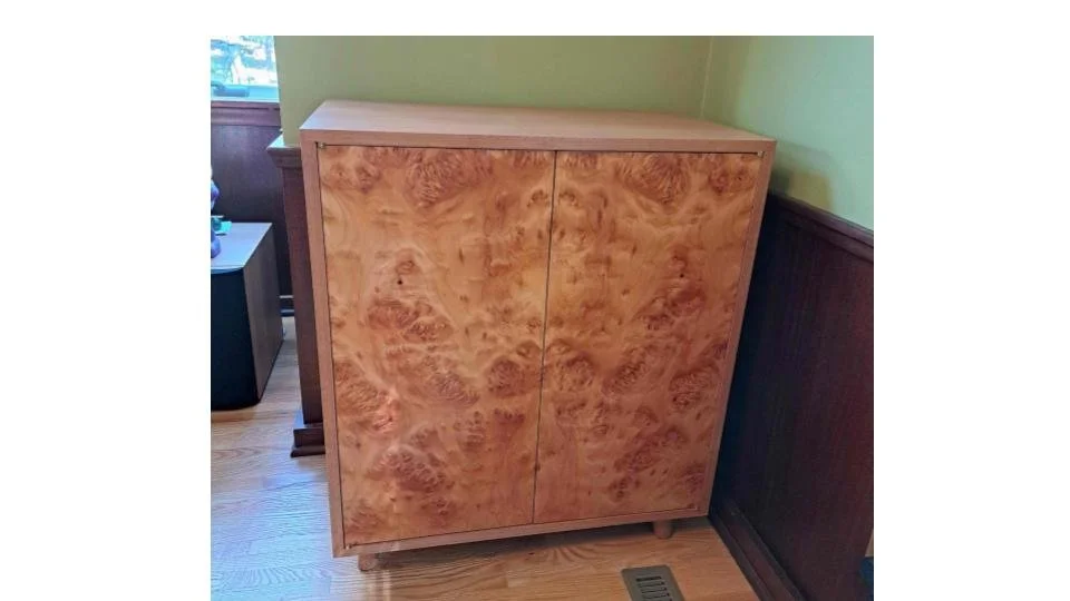 Mid-century Modern Album Cabinet