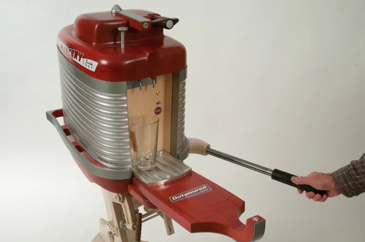 Outpoured Beverage Dispenser