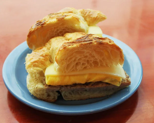 Sausage & Egg Croissant