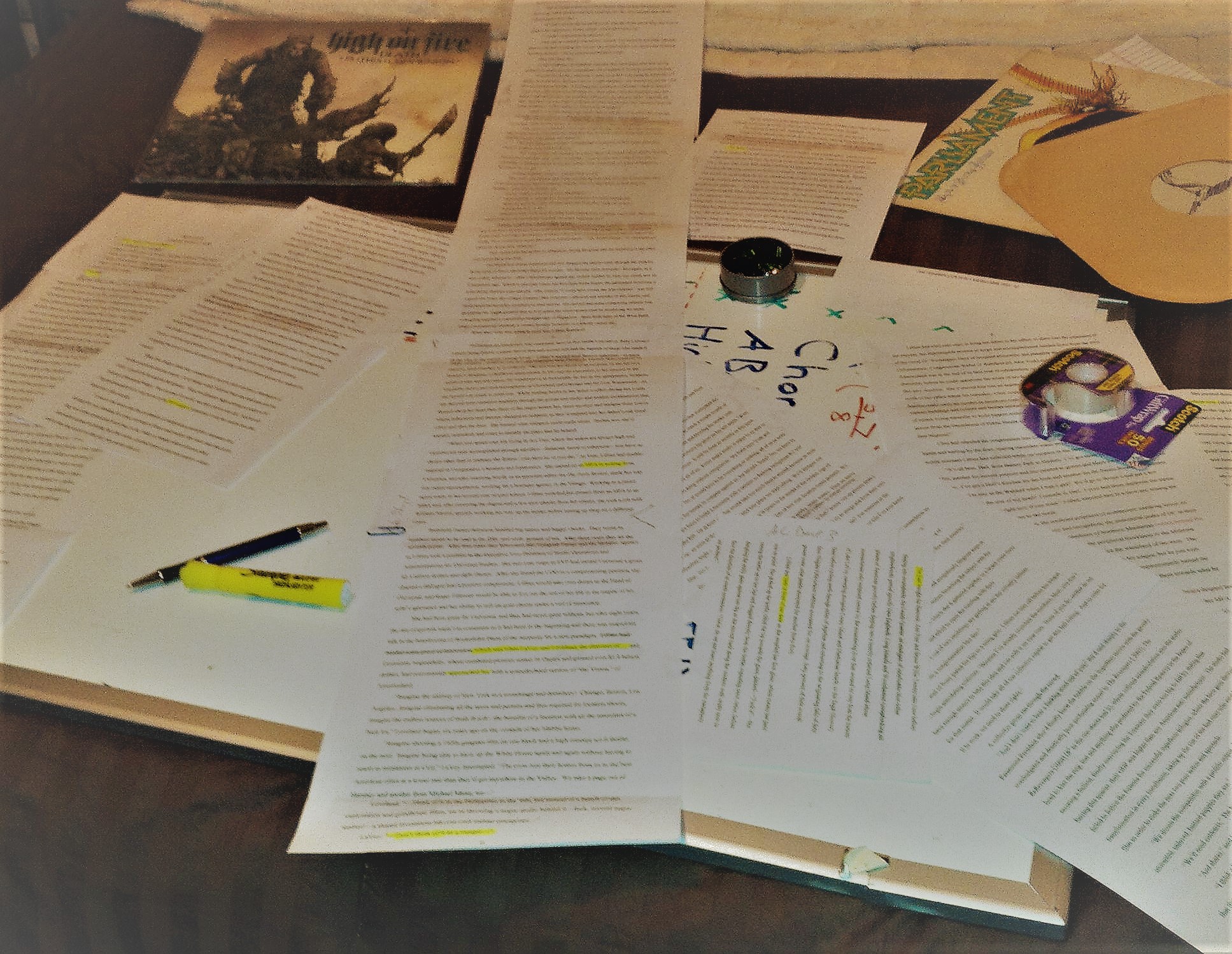 TOOLS OF REVISION (part 1)