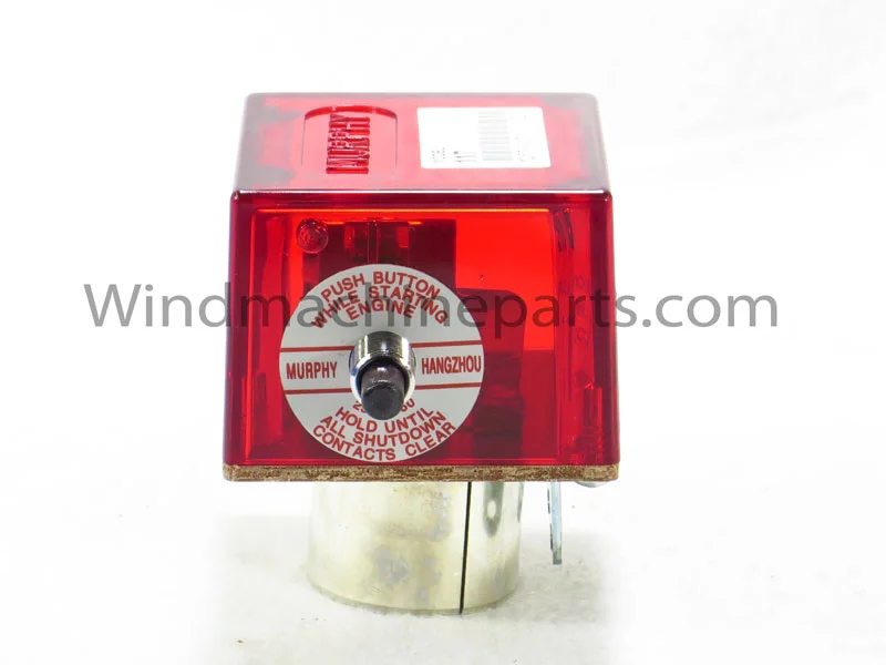 117 Start Switch We carry Murphy 117 switches for Amarillo, Chinook, Crop Saver, Orchard-Rite, and Tropic Breeze wind machines. This part provides protection for your engine against overheating and loss of oil pressure. Old and warn out switches need to be changed out if they begin to malfunction.