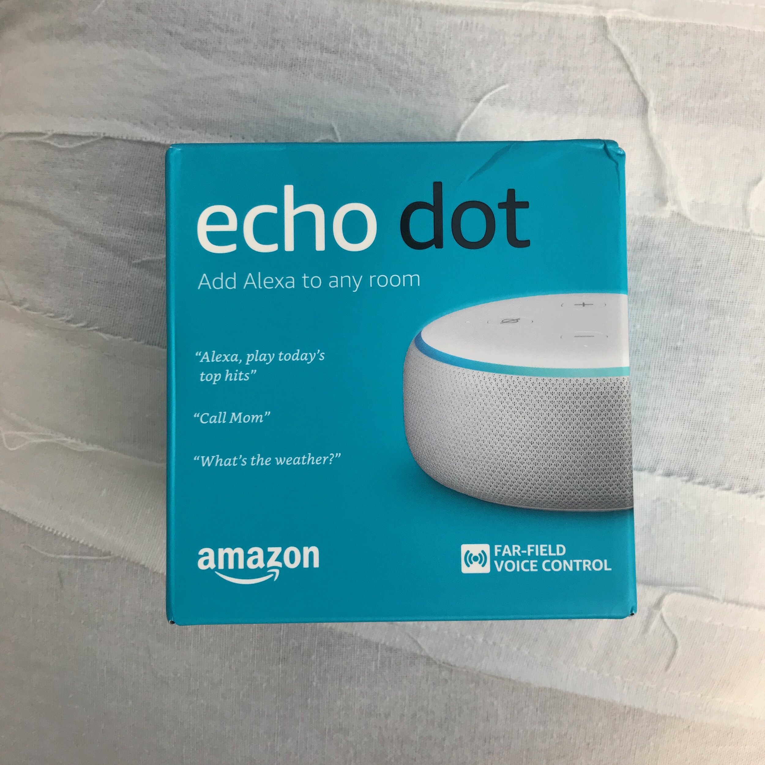 amazon echo dot 3rd gen sandstone