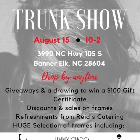 Upcoming Trunk Show in Banner Elk! 