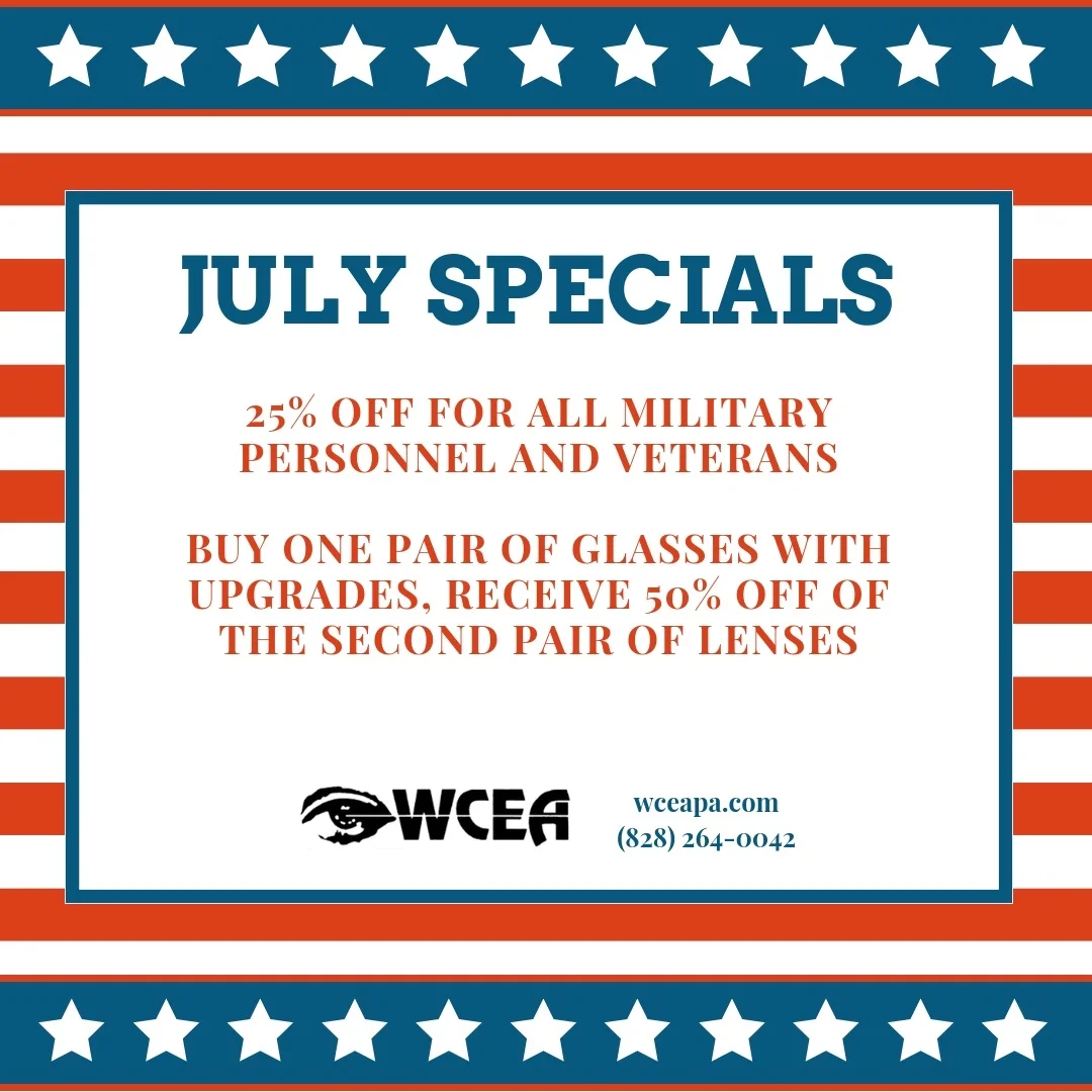 July Optical Specials