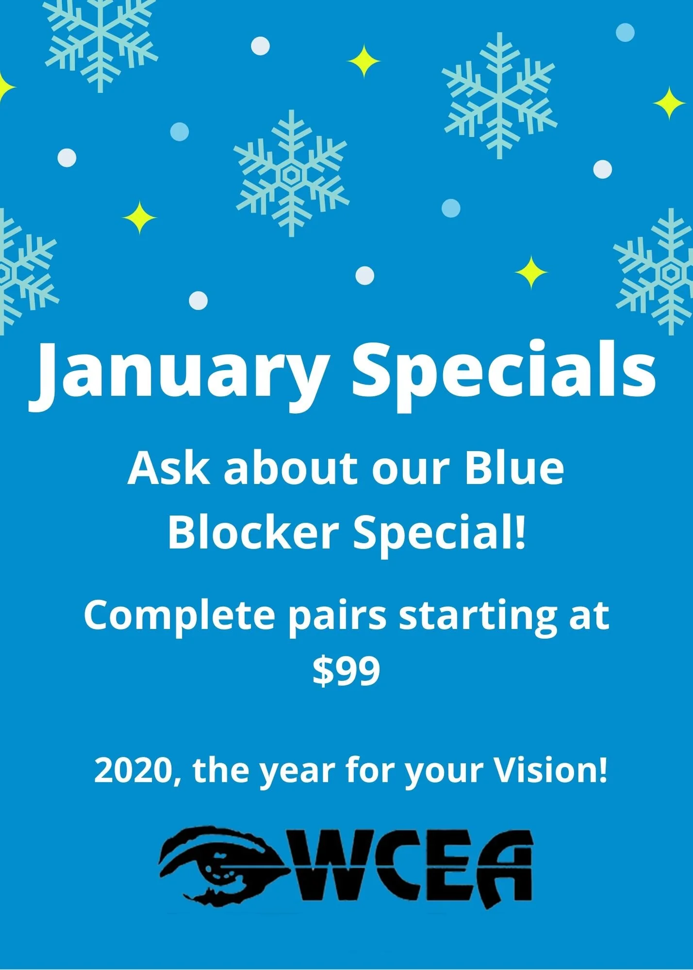 January Optical Specials