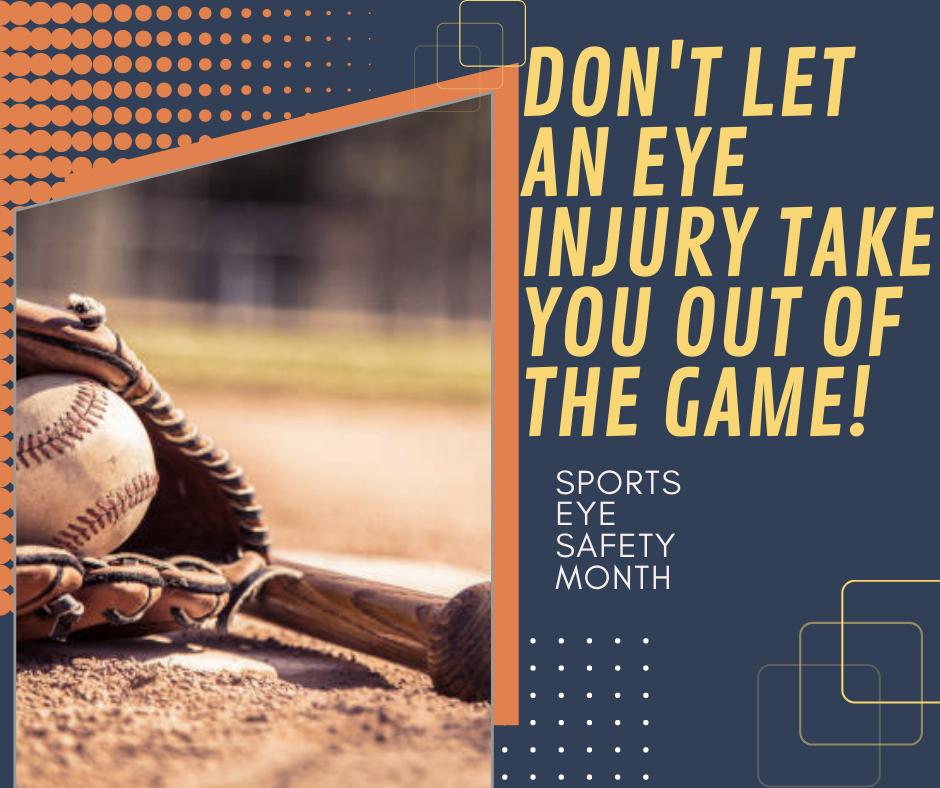 April is Sports Eye Safety Month 