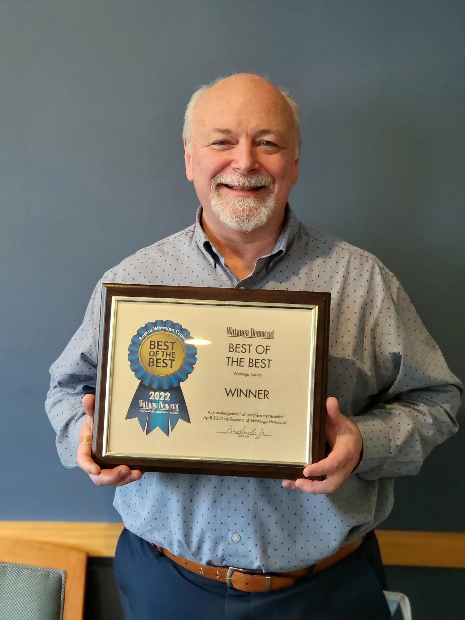 Dr. Krontz named Best of the Best of Watauga County! 