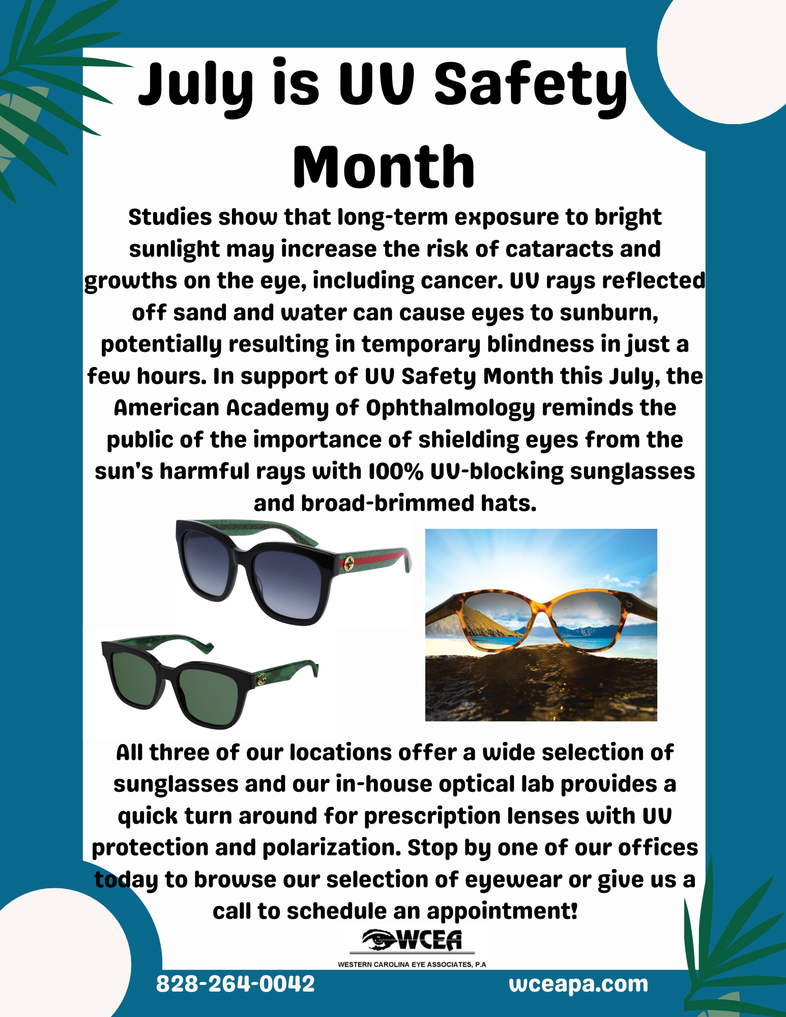 July is UV Safety Month 