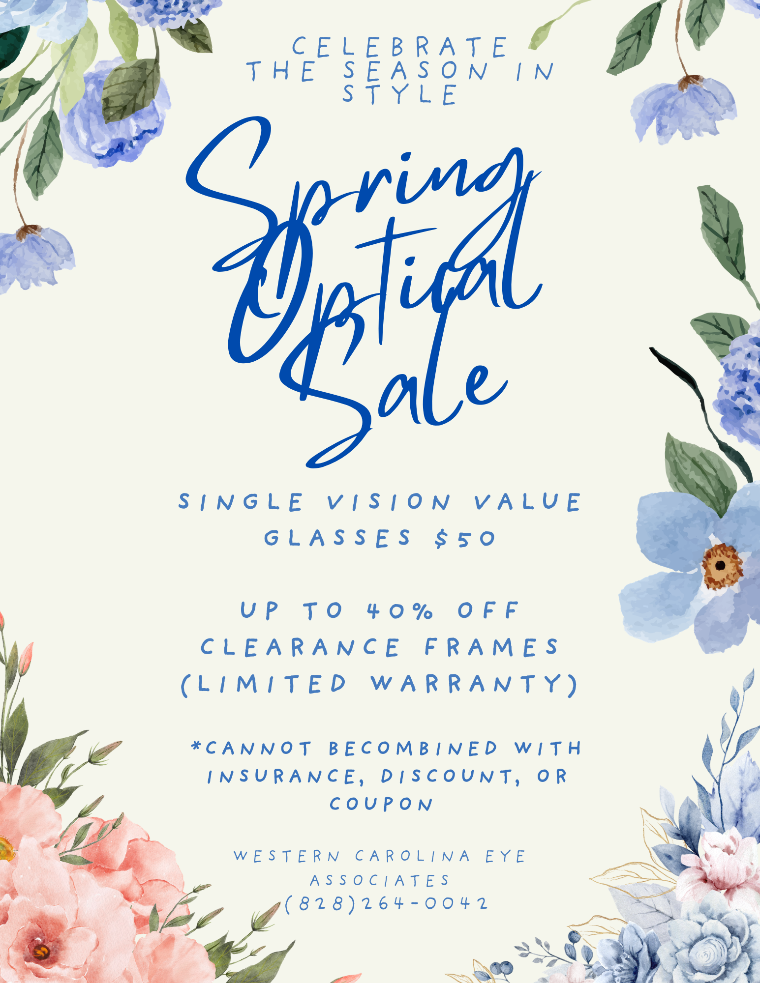 Spring Optical Specials