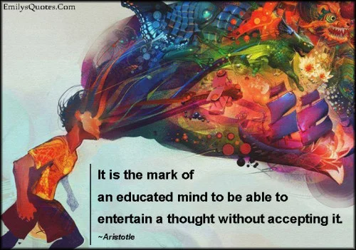 Entertaining Differing Thoughts in the Pursuit of Personal Truth