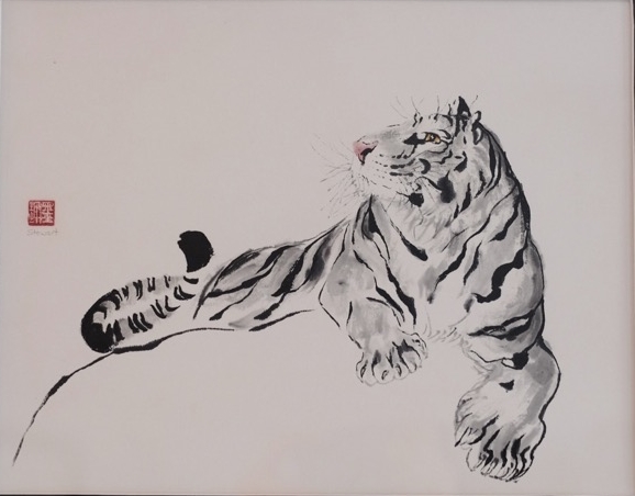 G Stewart tiger on rock.jpeg
