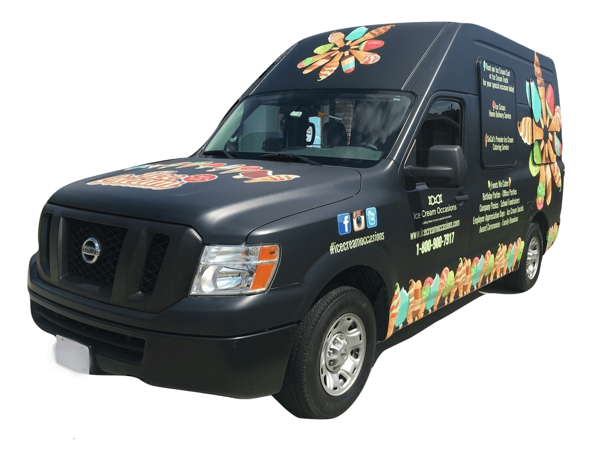 Ice Cream Catering Truck & Rental - Rent this one of a kind Ice Cream Truck for your Special Occasion. Choose from the LARGEST selection of ice cream in the industry. Our Ice Cream Truck is fully insured and includes a licensed and experienced server. Get a Quote or call for pricing.