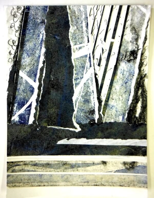 Patricia Martin 2 - Collage Trees