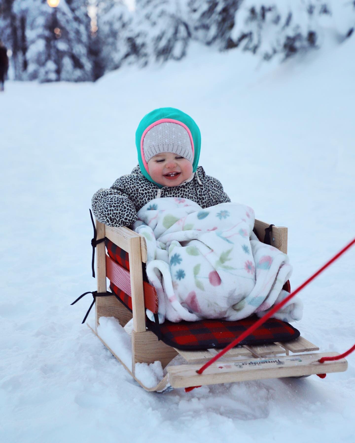 February used to be my least favorite month, but now it&rsquo;s birthday cake and bundled-up sleigh rides and a nose crinkled in delight.