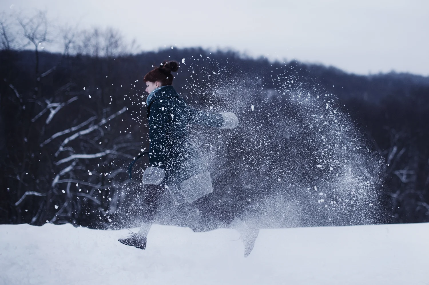 Flurries - Winter Snow Narrative Work by Kelsie Taylor Photography