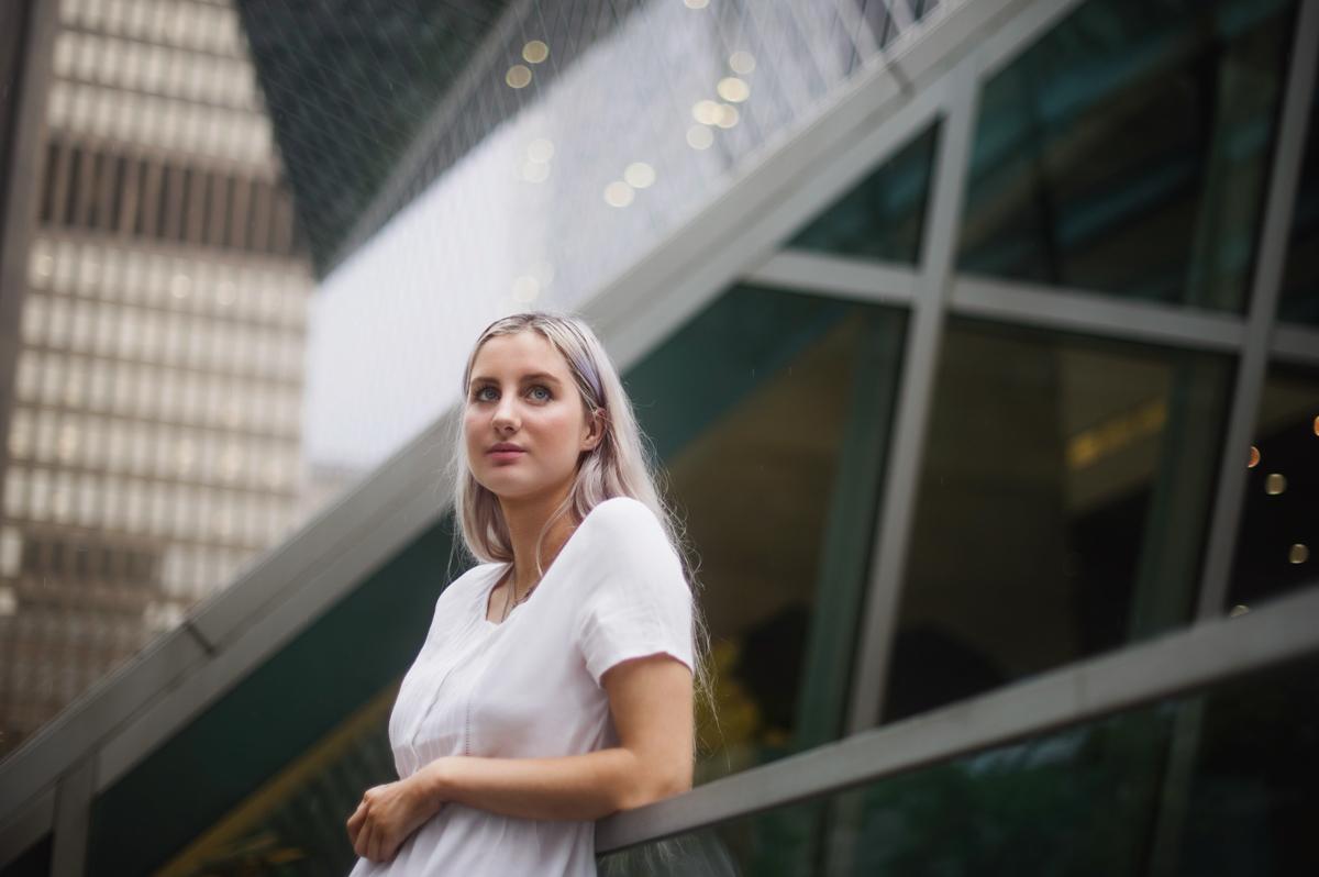 Chloe - Downtown Seattle Senior Portrait Photography by Kelsie Taylor