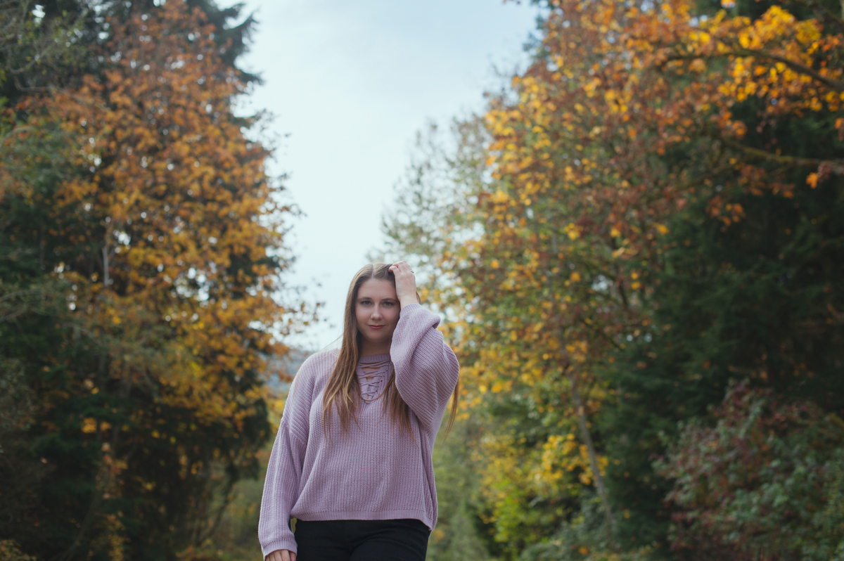 Alyssa's Senior Portrait Session in North Bend