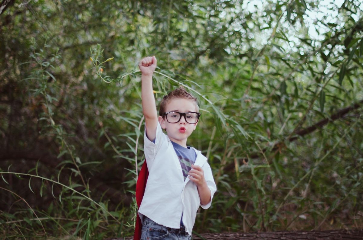 Seattle Child Photographer - Ethan's Super Hero Theme Photo Shoot