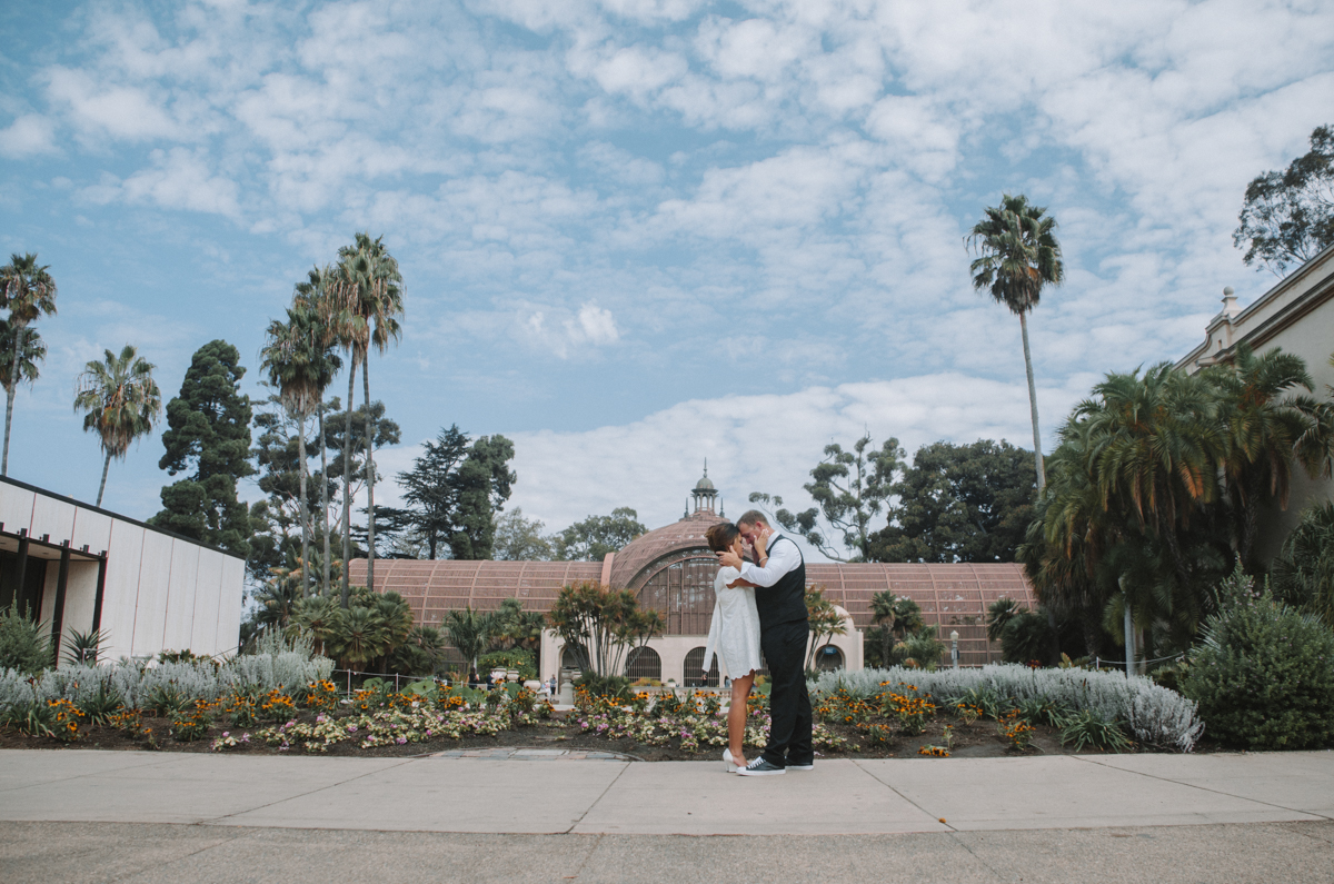 Balboa Park Wedding Photographer - Vega and Kevin's San Diego Elopement