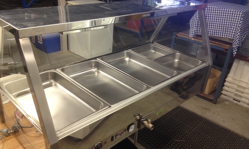 Large Glass Front Bain Marie