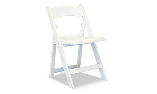 White Italian Folding Chair