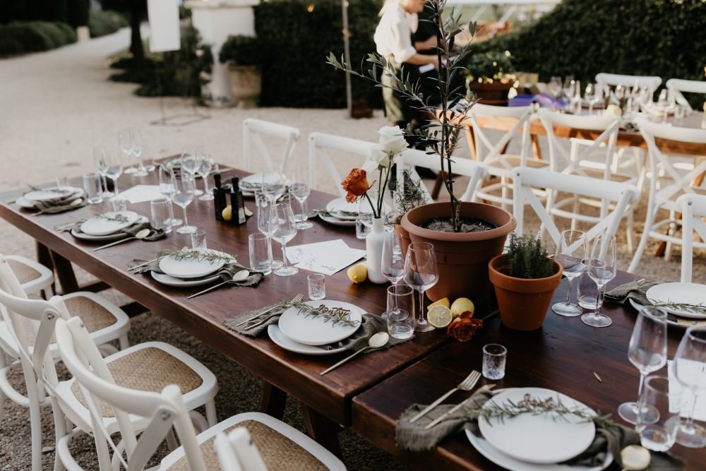 Rustic Rectangle tables