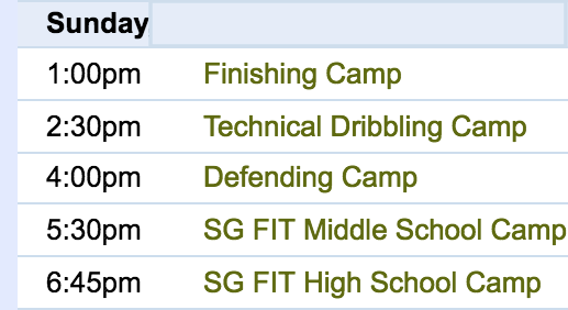 Visit Functional Mini Camps for technical training!