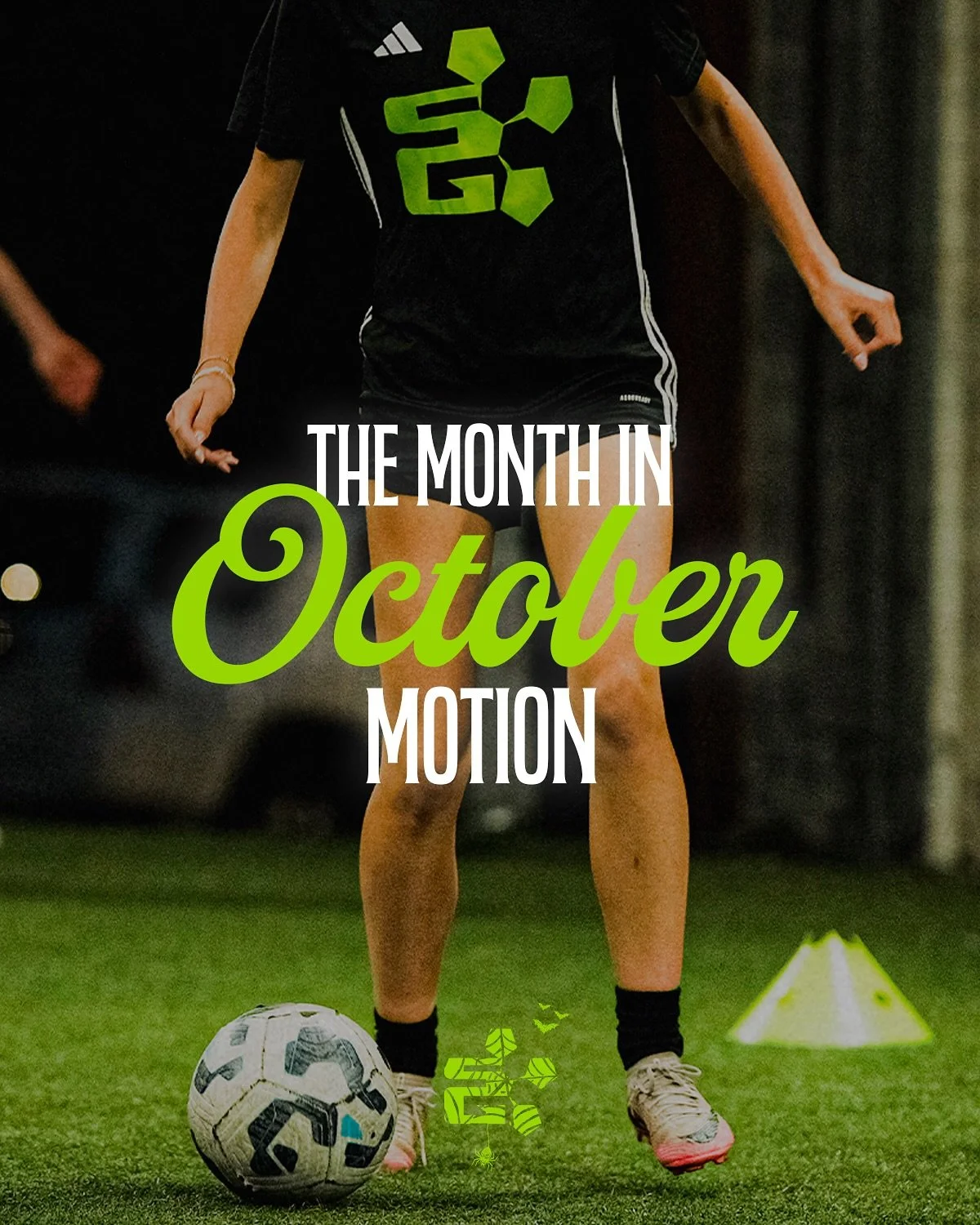 🎃 OCTOBER AT SOCCER GENOME ⚽️

It&rsquo;s a packed month full of development, competition, and fun 👇

🧩 SG Minis (5&ndash;7 yrs)
Intro to the beautiful game &mdash; weekdays at 4:30PM, weekends at 9:30AM.

🔥 SG Academy (8&ndash;18 yrs)
Context-dr