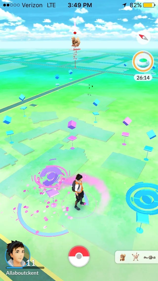 This is an in-game view of the Torrance Cultural Arts Center, a large complex featuring two theaters, three convention halls, and a Japanese Garden. It is located directly across from the Torrance City Court and Police Station. The complex is known to be quiet during weekdays but when I went to visit today, it was bustling to the brim with fellow Pokemon Trainers . Some actually bought products from a nearby food truck parked around the premises.