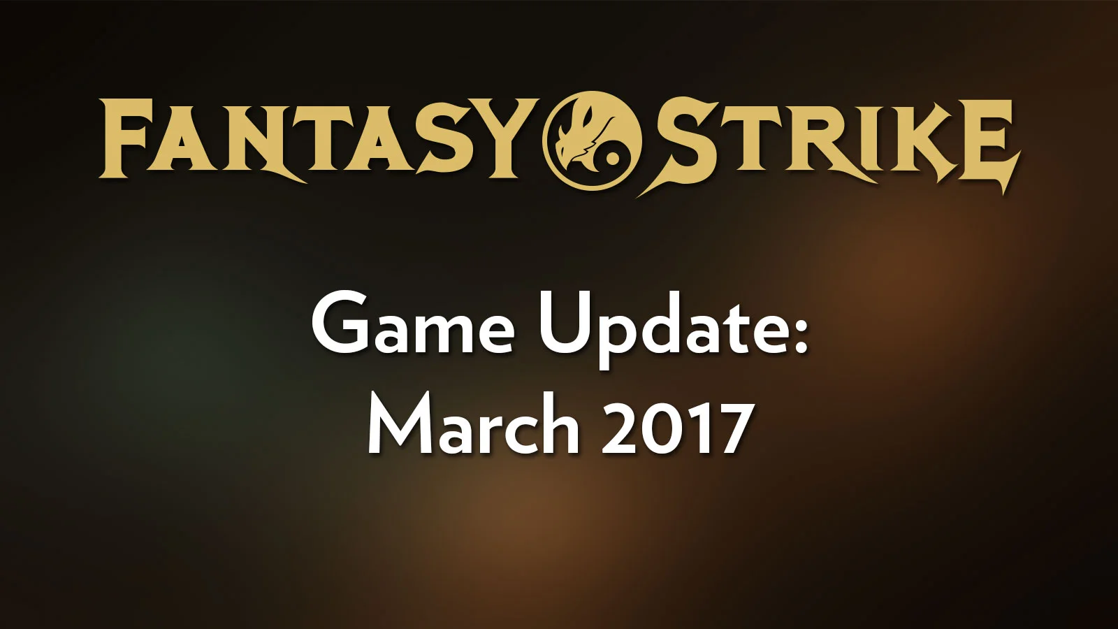 Game Update: March 2017