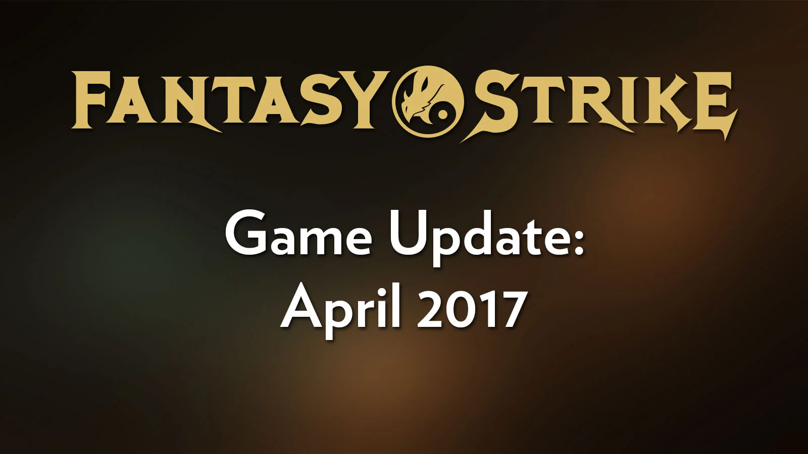 Game Update: April 2017