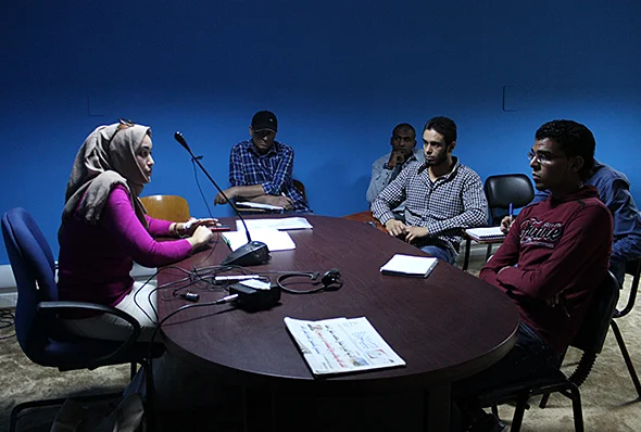 IWPR Helps Libyan Media Students Aim High