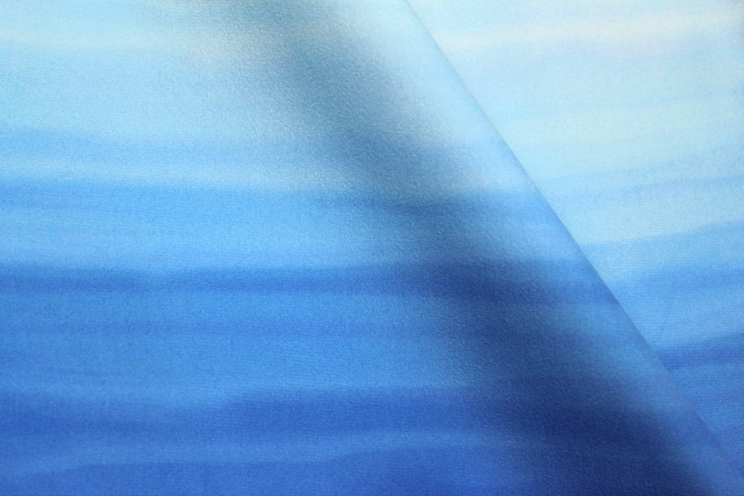 Blue ombre  Velvet Shoulder Bag — A & H Wills