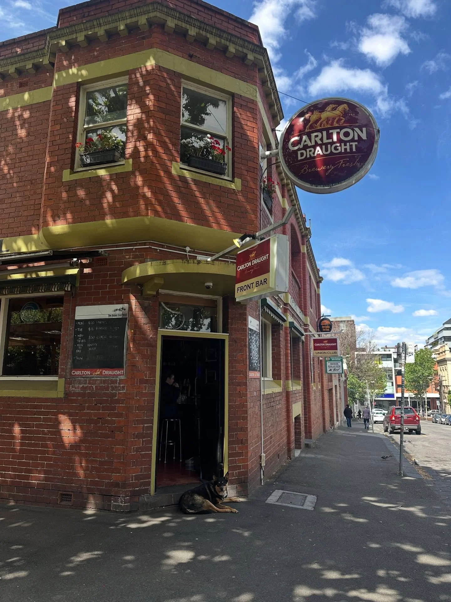 How much is that doggie in the doorway? I don’t know but happy hour is on 3-6pm