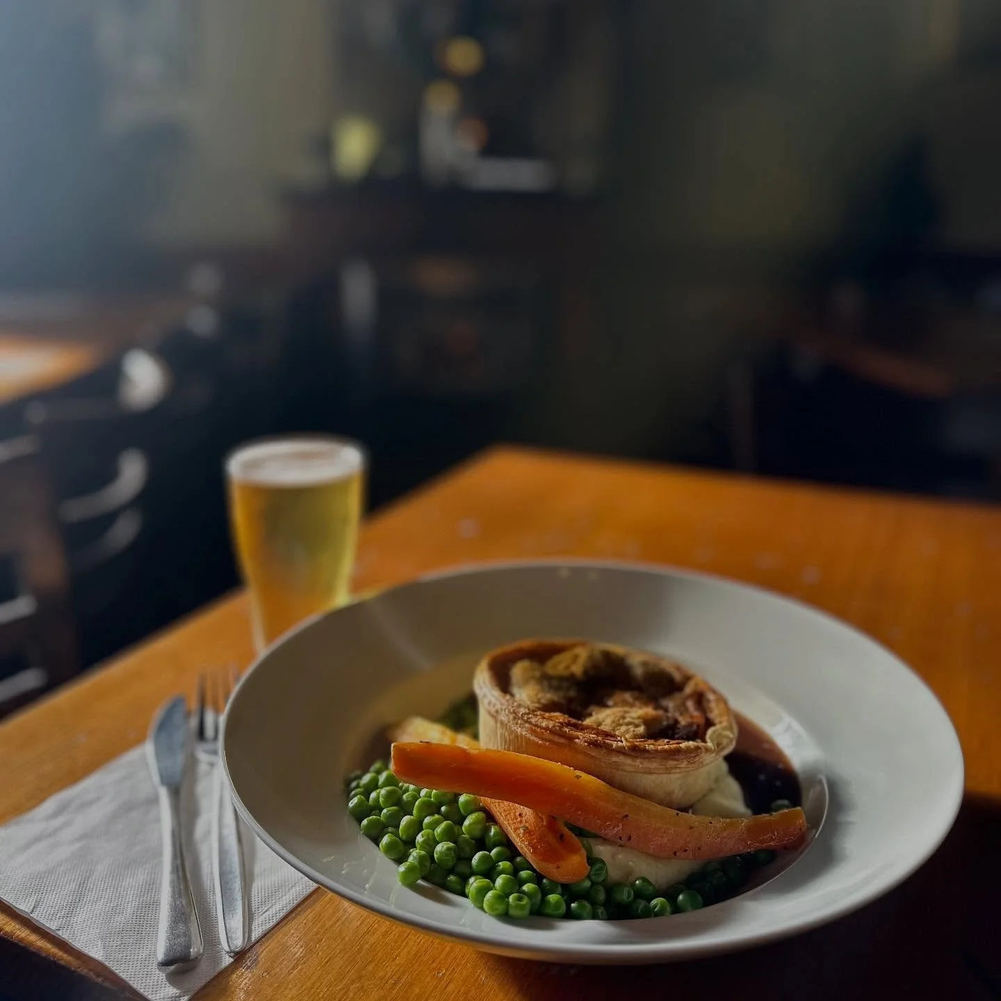 Even on a dreary Sunday, the Union pie shines!