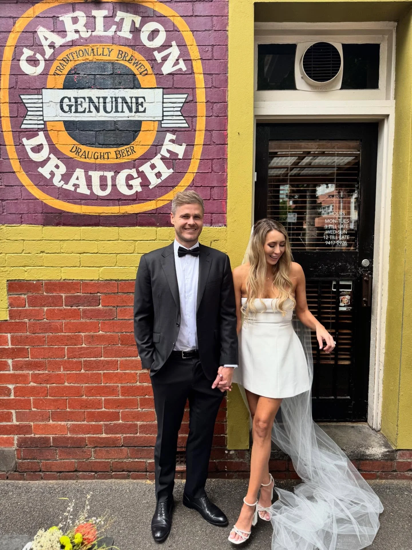 They met right here in this very pub, by the pool table&hellip; and today they officially chalked up their biggest win yet by signing their wedding certificate on the bar where it all begun 🎱💍
Congratulations to this wonderfully wild couple &mdash;