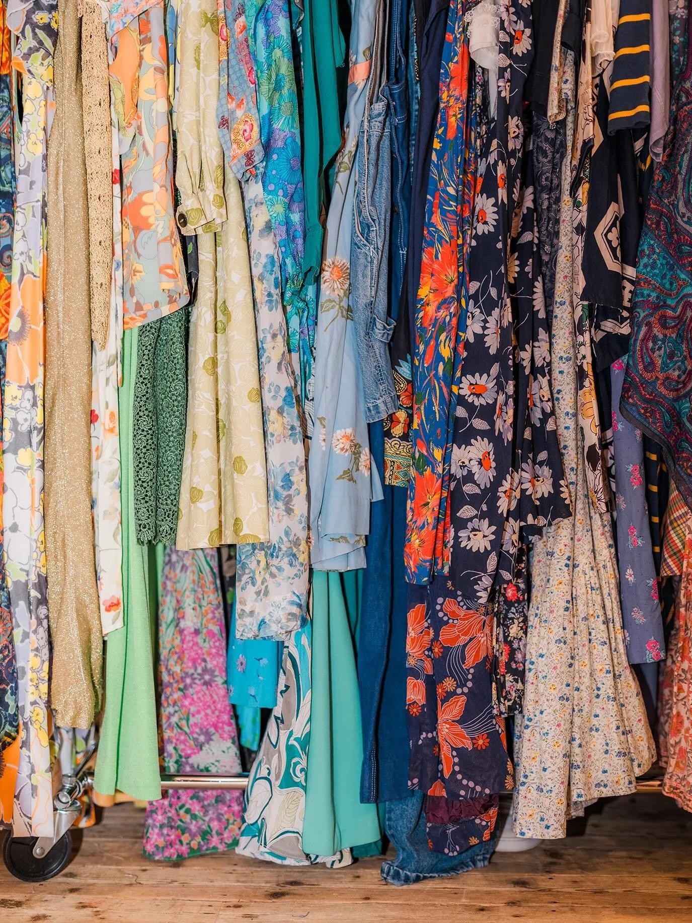 A splash of colour @echoeventslanercost Echo Festival from the iconic and fabulous @goodbyenormajean whose beautiful popup shop fitted perfectly behind the amazing installation by @danielibbotsonartist It was so special to walk through all the brilli