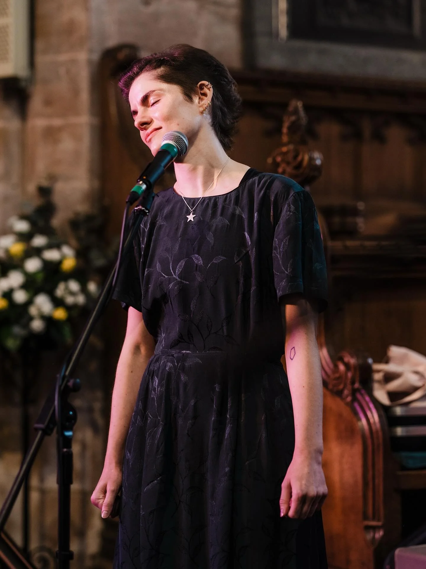 This has become a delightful summer memory as we head into autumn, the fantastic Echo Festival. I got off track posting about it so here are a few favourites from the wonderful performers at the folk evening in Lanercost Priory. Featuring Spoon Club,