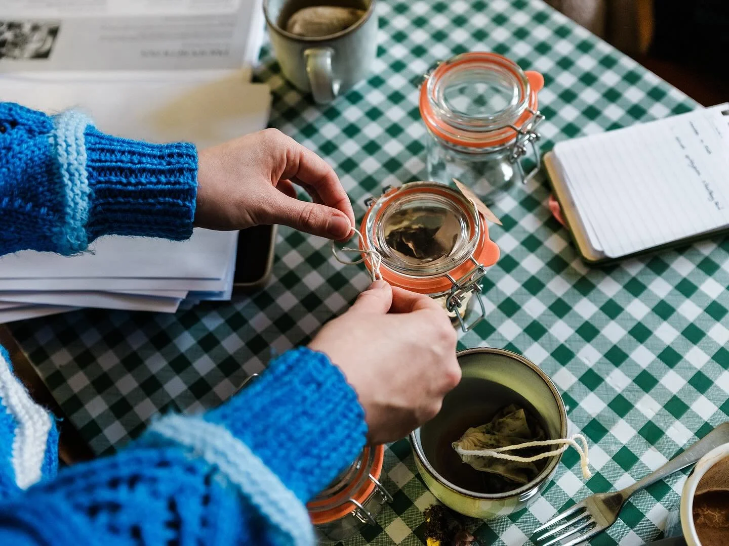 There is something magical about slowing down in the woods - learning what grows beneath your feet and how to turn foraged food into medicine. I have spent a few days with the mighty duo Lucy &amp; Bex @wild_roots_foraging &amp; @wild_and_weeds atten