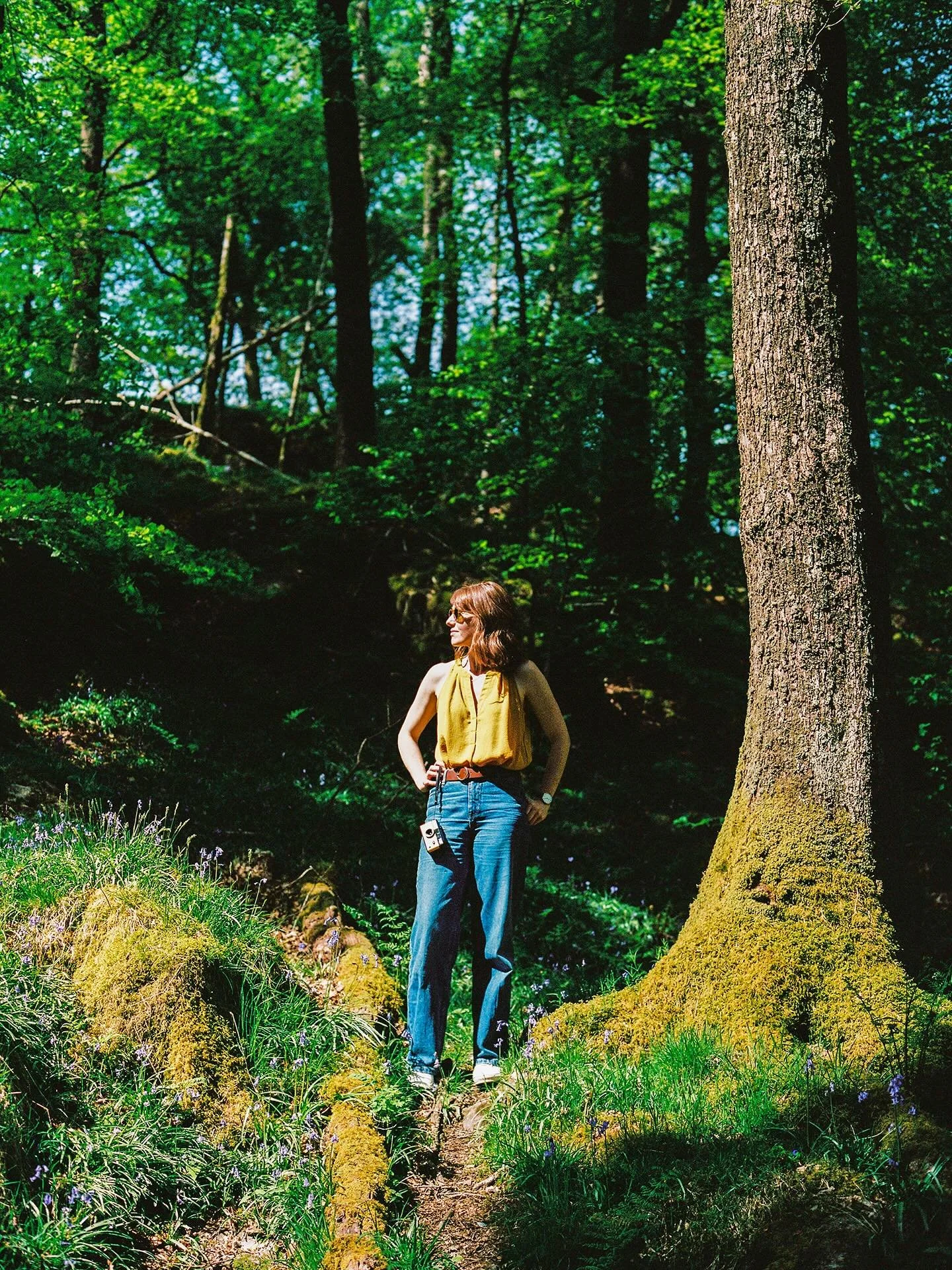 Had the absolute pleasure of photographing the very talented @victoria_phipps in the summer sun &mdash; on film, of course, as she&rsquo;s a film-only photographer. We first met a few years ago at a film workshop, and it was so lovely to create toget