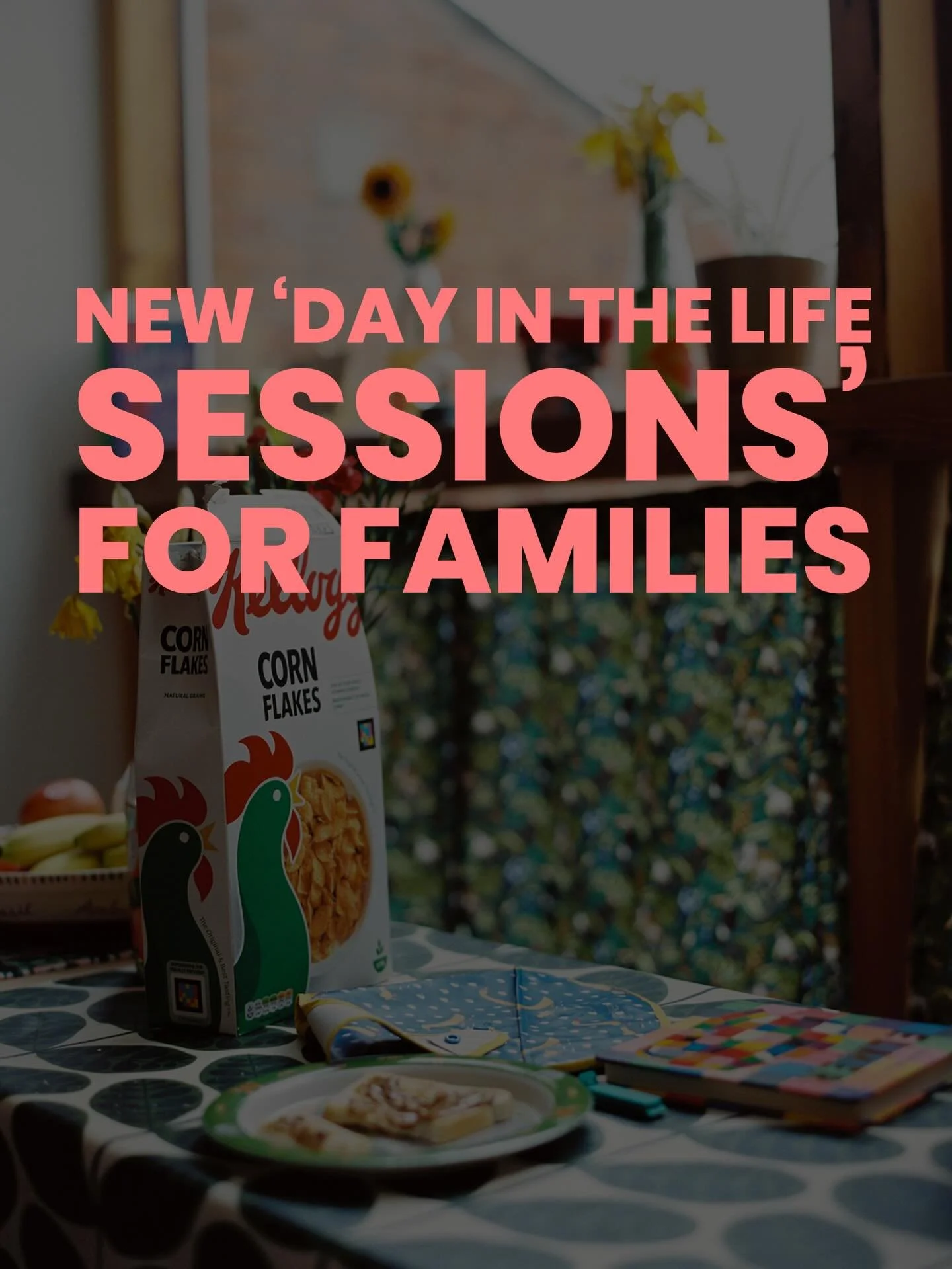 I am very excited to be launching my &lsquo;day of the life&rsquo; photography sessions for families very soon! For 1 week I will be offering 25% off for all my newsletter subscribers. Link in my bio to sign up ✨ I am really excited about these sessi