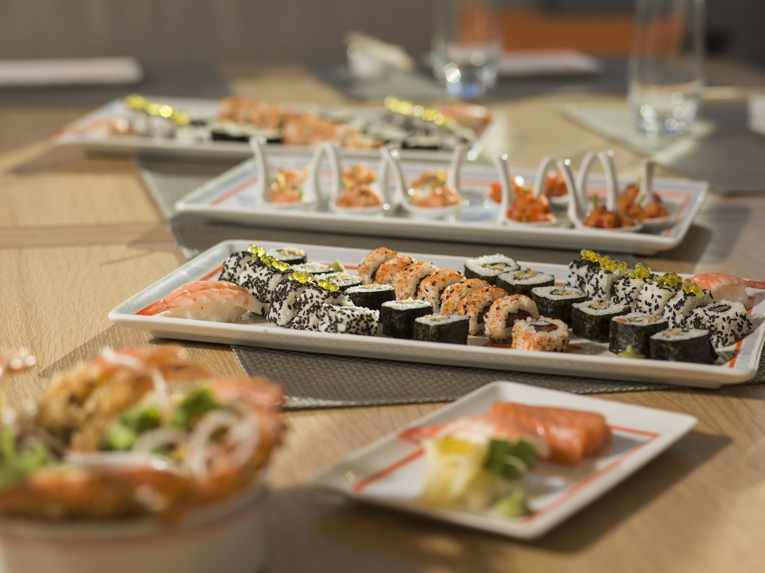 Fresh cuisine served onboard Firebird