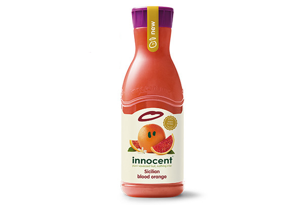 Sicilian blood orange juice packaging