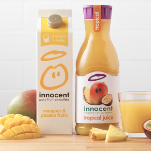 Juice and smoothies advertising